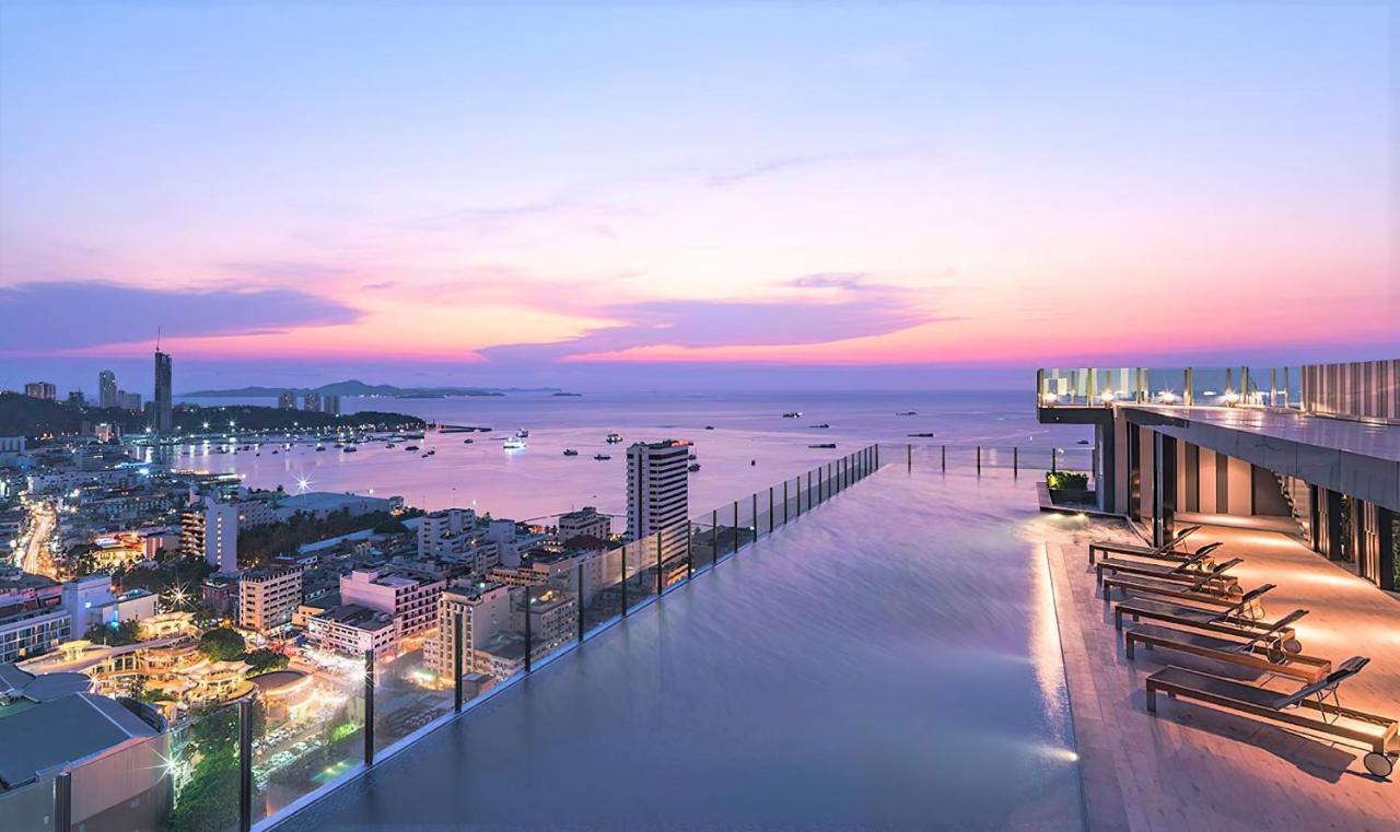 Апартаменти Great Location With Infinity Pool - Central Паттая Екстер'єр фото