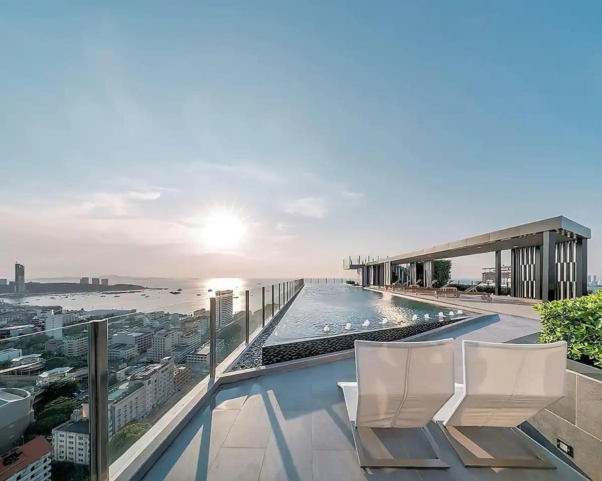 Апартаменти Great Location With Infinity Pool - Central Паттая Екстер'єр фото