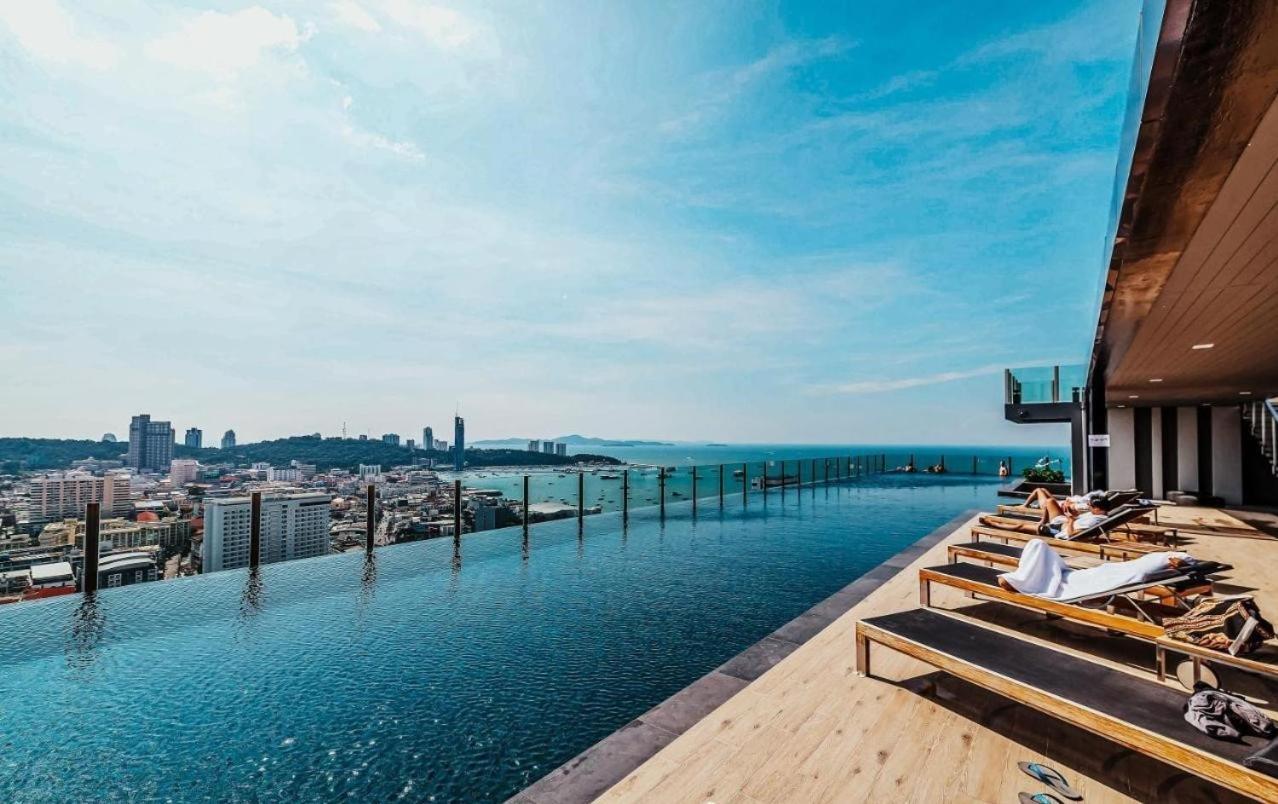 Апартаменти Great Location With Infinity Pool - Central Паттая Екстер'єр фото